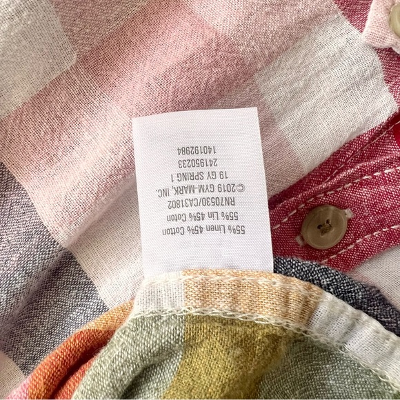 Gymboree Gingham Button Down Shirt - Picture 6 of 6